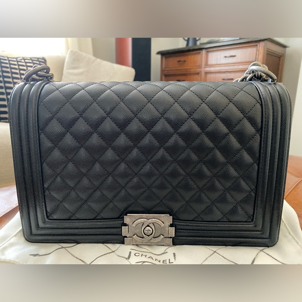 ❌SOLD❌CHANEL BOY LARGE HANDBAG